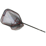 Подсачек складной телескопич. Namazu Pro NoKnot Net PVC, L- 160 см, квадратный складной обод 60 см